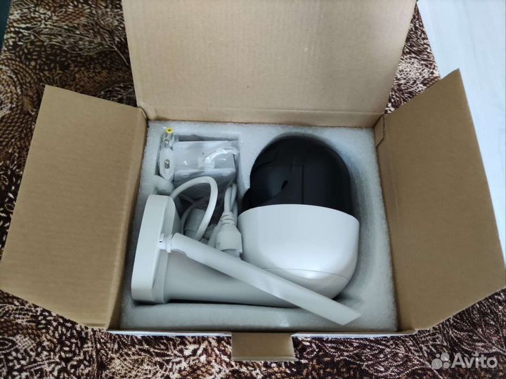 Уличная поворотная wifi камера+карта памяти 64гб