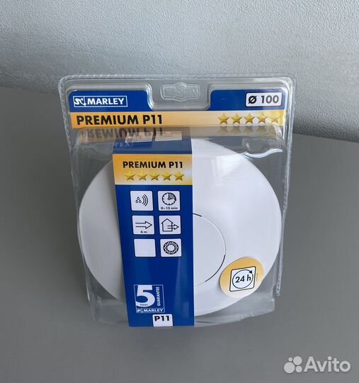 Вентилятор вытяжной Marley Smart P11 (MP100S)