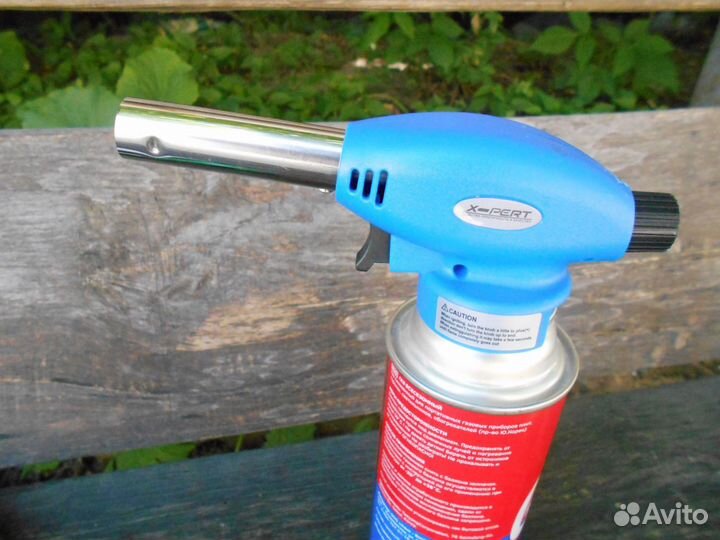 Газовая горелка с пьезоподжигом