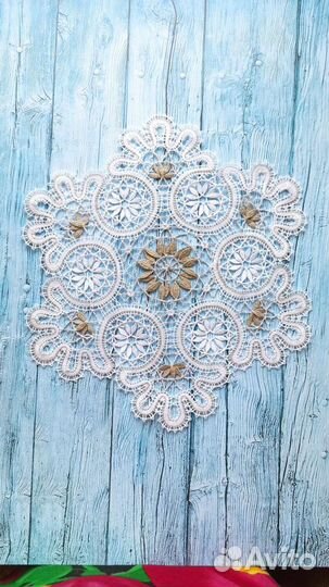 Вологодское кружево. Кружевная салфетка