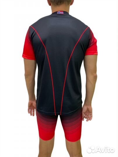 Летний лыжероллерный беговой комплект odlo