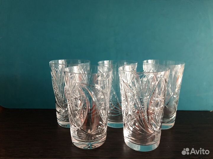 Фужеры хрустальные СССР