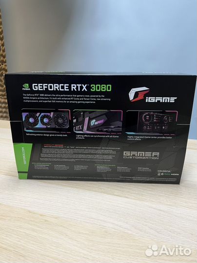 Видеокарта rtx 3080. Colorful