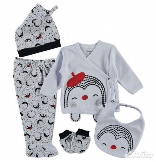 Набор из 5 позиций для новорождённого новый