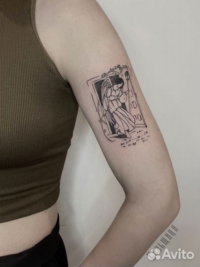 Тату в студии