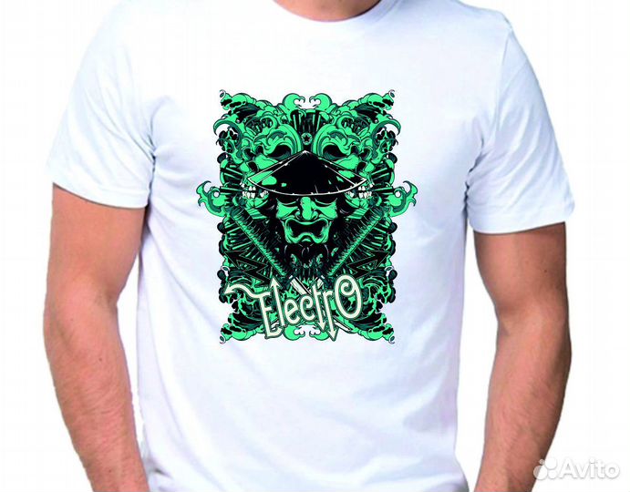 Фото печать на футболке, DTF