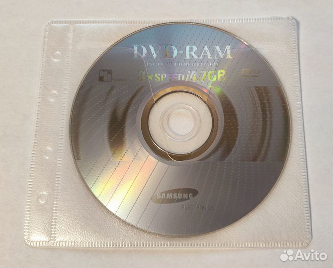 DVD-RAM Samsung 4.7GB 1-3x
