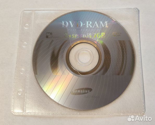 DVD-RAM Samsung 4.7GB 1-3x