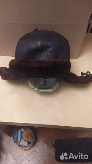 Шапка ушанка кролик СССР