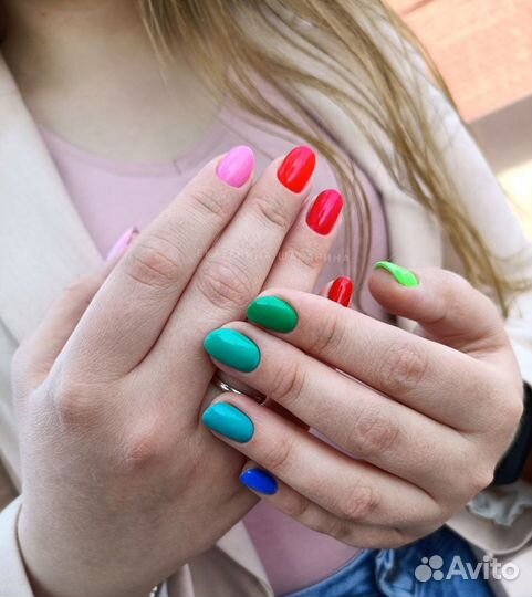 Маникюр гель-лак Суховка