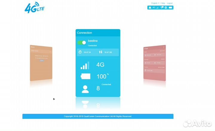 4g lte Wi-Fi модем роутер