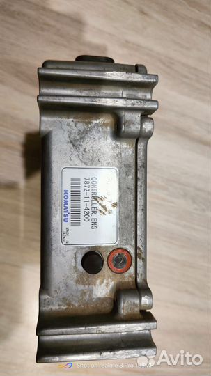 Блок управления двигателем komatsu pc400-7