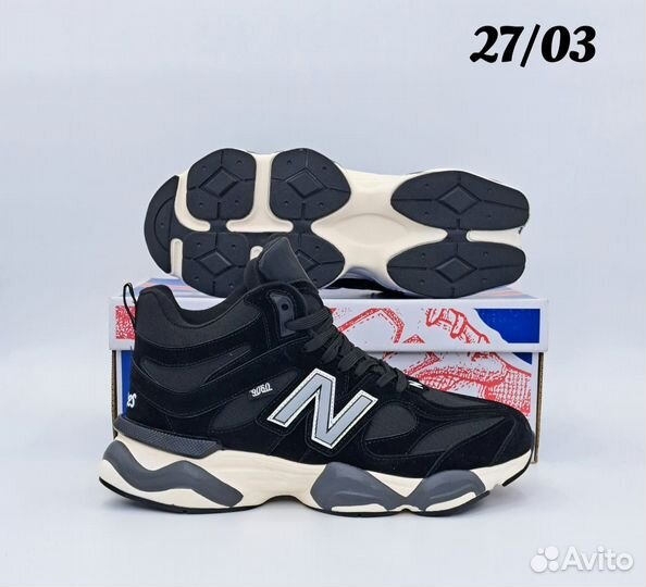 New balance 9060 с мехом