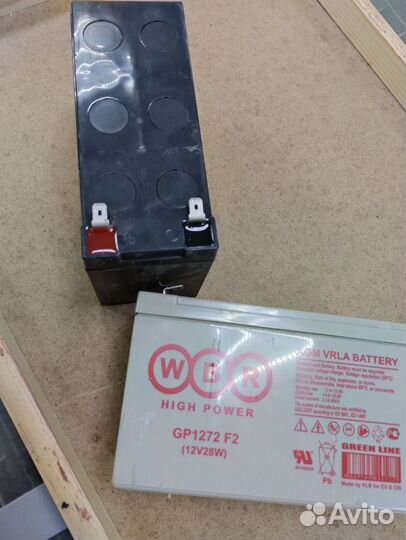 Аккумуляторная батарея CSB GP 1272 F2, 12В