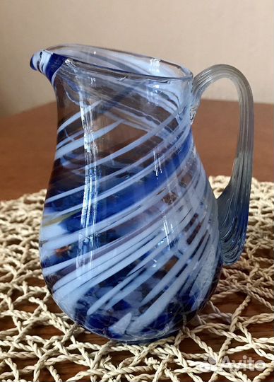 Посуда из цветного стекла СССР