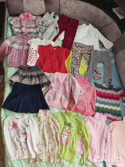 Одежда для девочки пакетом 104-110