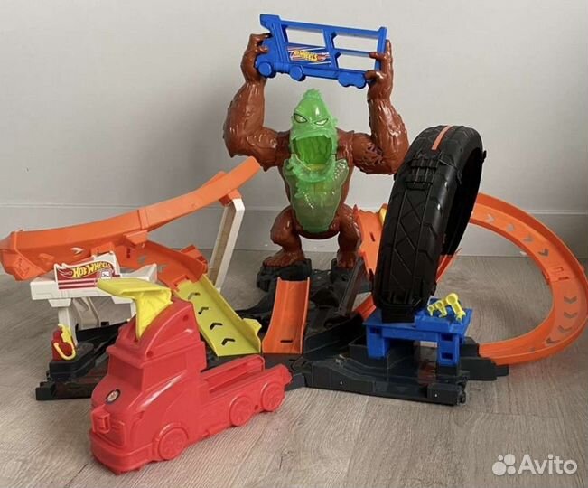 Hot wheels трек горилла