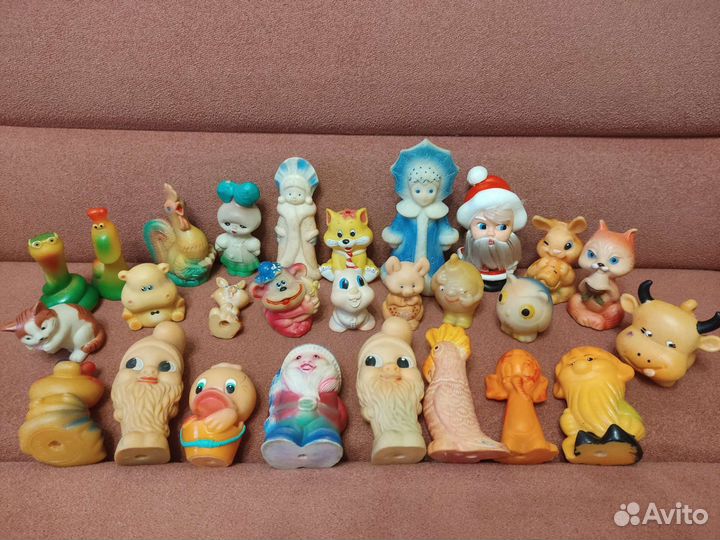 Игрушки советские, резиновые