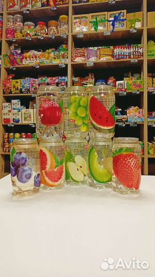 Азиатские соки, напитки, газировки