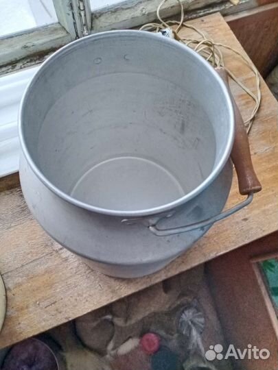 Эмалированная посуда, ведро, кастрюля, таз