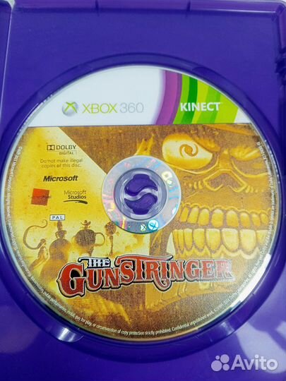 Диск для Xbox 360 The Gunstringer (для Kinect) б/у