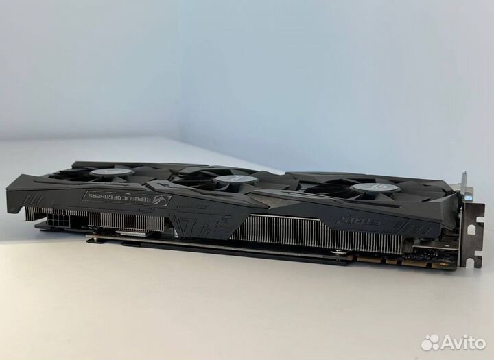 Видеокарта asus ROG strix 1070 8 GB