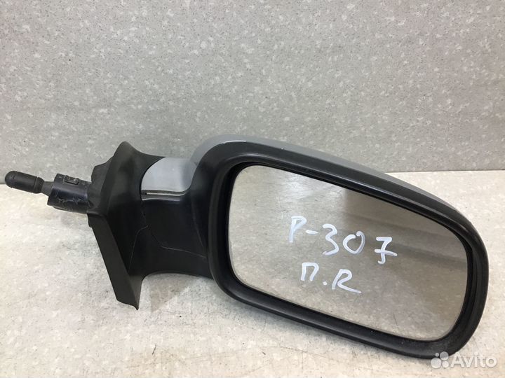 Зеркало правое механическое Peugeot 307 2001-2007