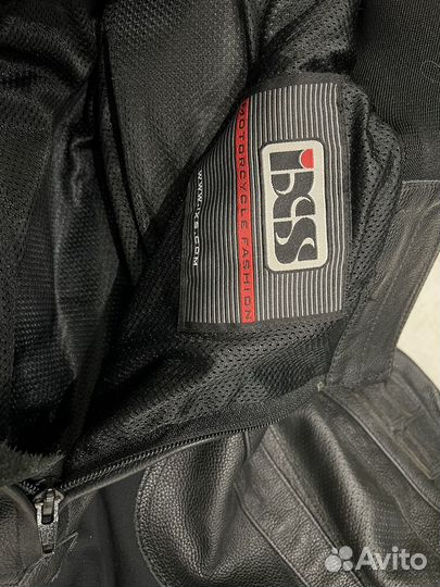 Мотоштаны кожаные мужские