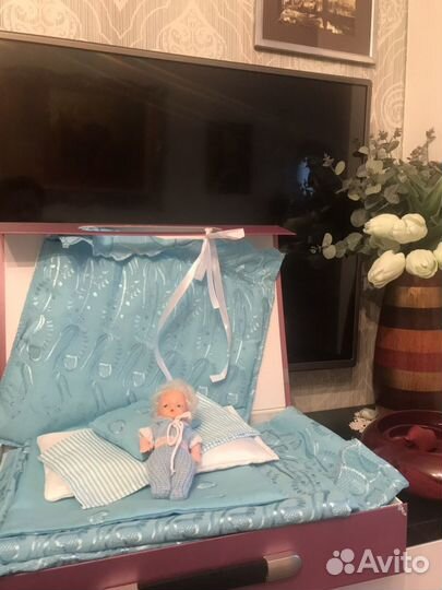 Постельное белье для младенца. Нежный батист