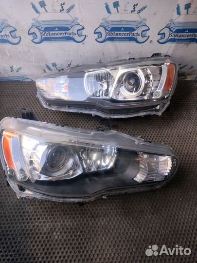 Фары Mitsubishi lancer x