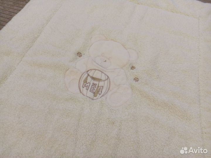 Детское одеяло плюшевое