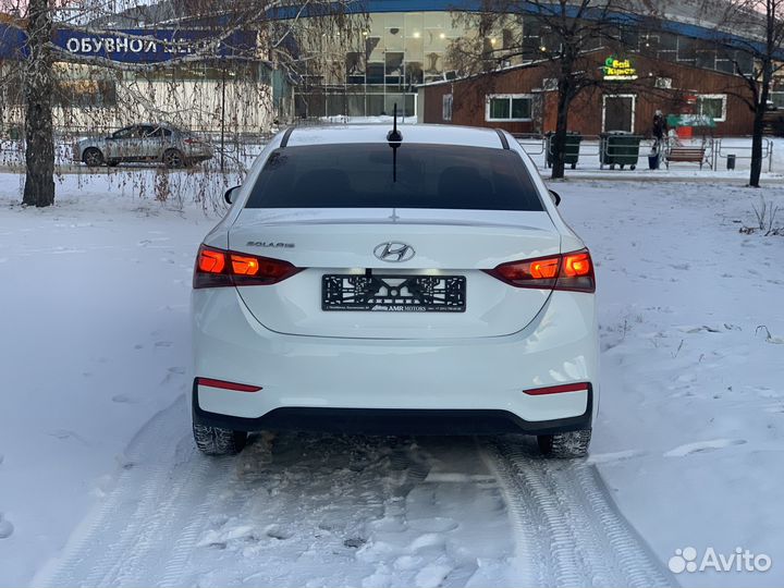 Hyundai Solaris 1.4 AT, 2018, 93 029 км