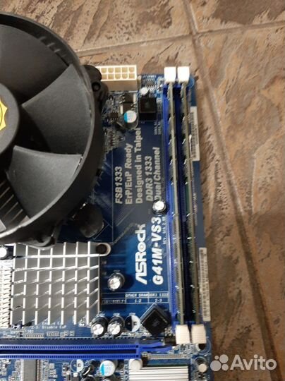 Связка на Asrock G41M-VS3