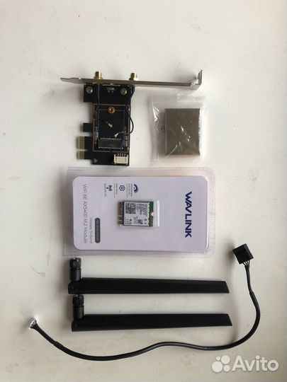 Wi-Fi Bluetooth адаптер PCI-E