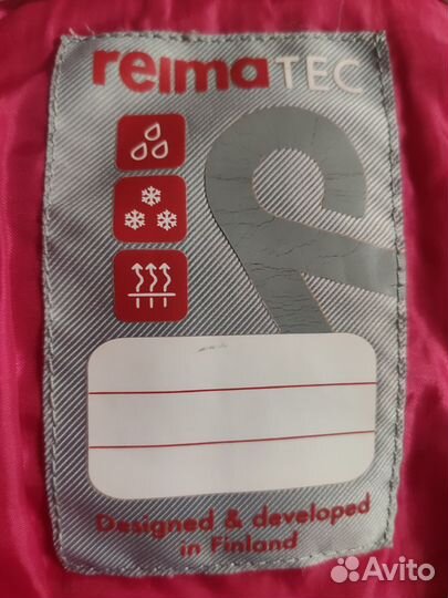 Зимний комбинезон для девочки Reima 86, 3 снежинки