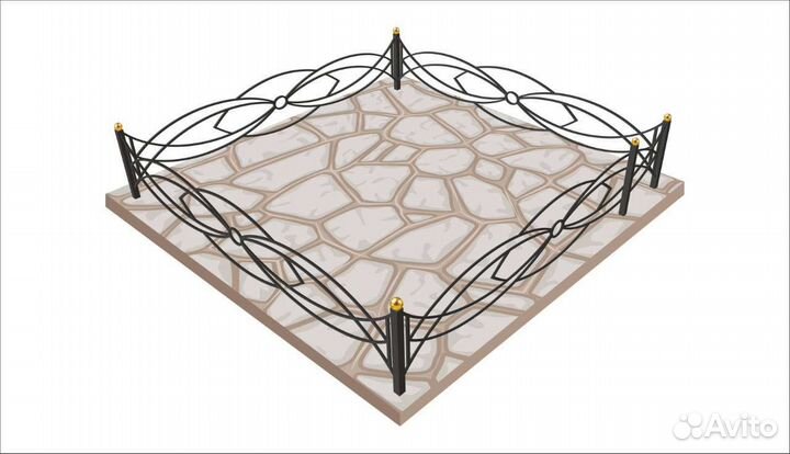 Оградки в наличии и под заказ