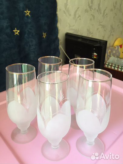 Хрустальные бокалы