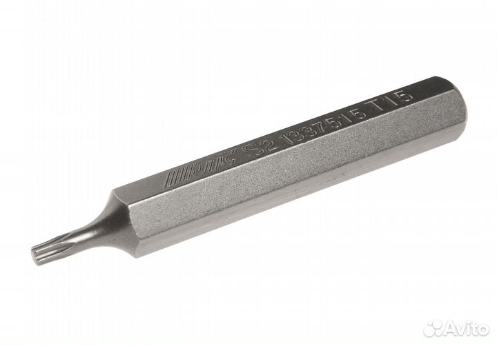 Бита 10мм torx удлиненная T15х75мм S2 JTC