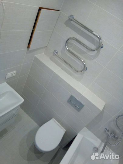 Капитальный ремонт ванных и туалета