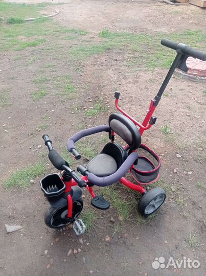 Велосипед детский трёхколёсный