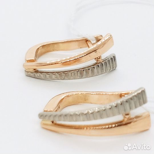 Золотые серьги