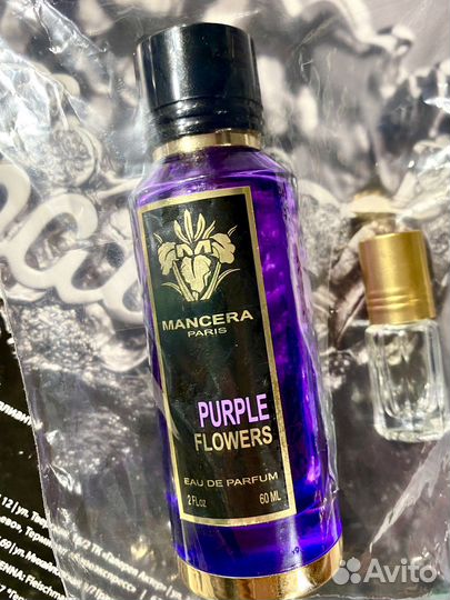 Purple Flowers Mancera Распив Делюсь Мансера