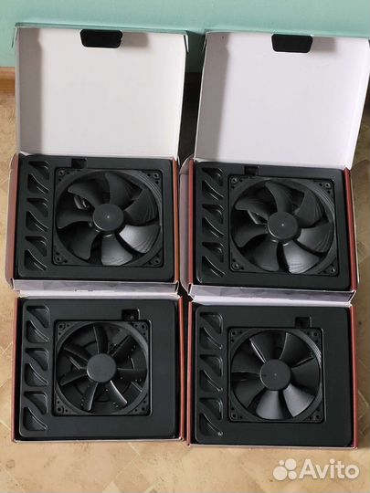 Комплект вентиляторов Noctua Chromax black swap