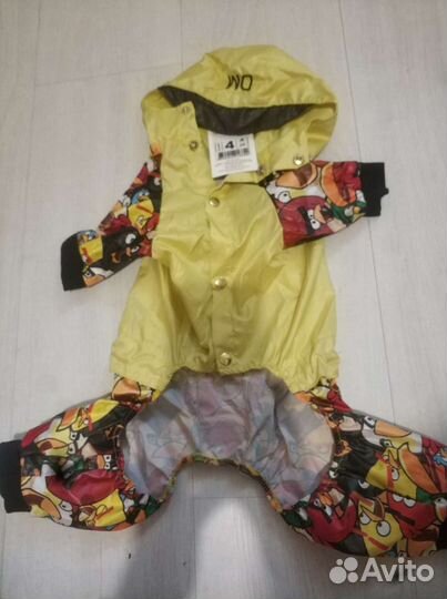 Дождевик для маленькой собаки