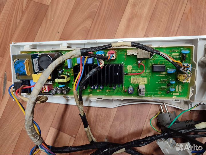 Панель управления стиральной машины lg