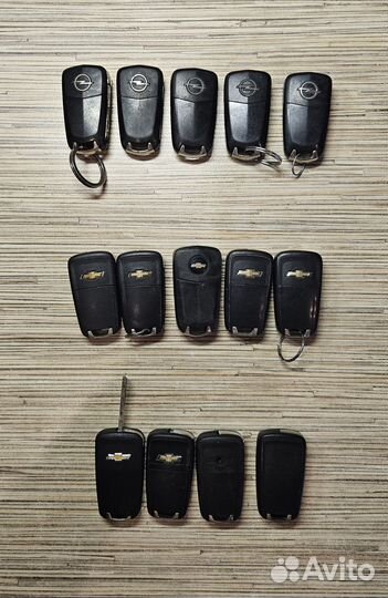 Ключ Opel Chevrolet