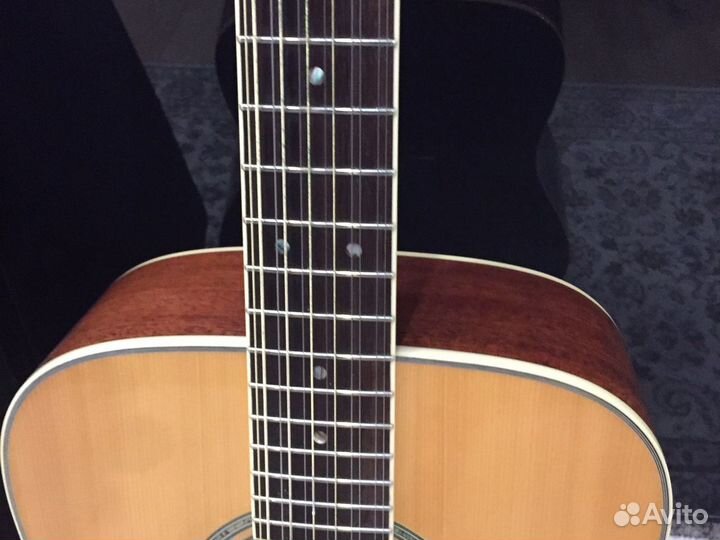 Акустическая 12 струнная гитара Крафтер Корея