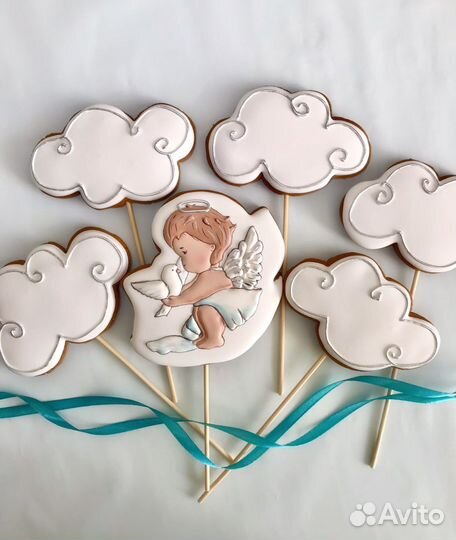 Имбирные пряники, топперы, букеты