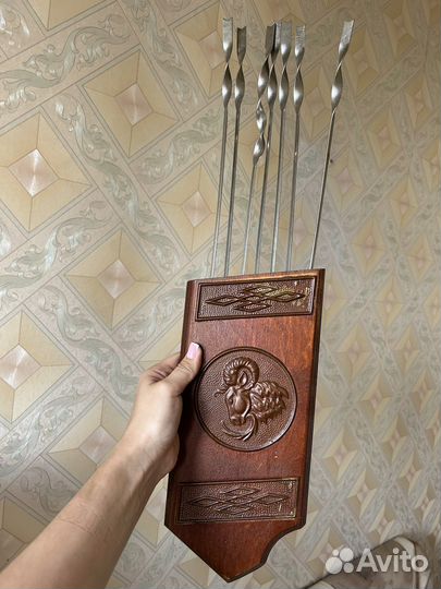 Набор шампуров чеканка СССР