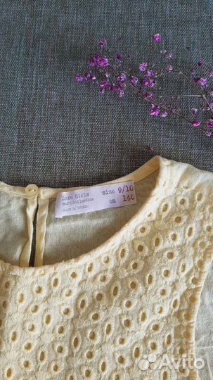 Топ из шитья Zara